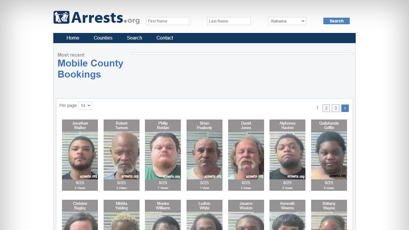 Mobile County Arrests and Inmate Search